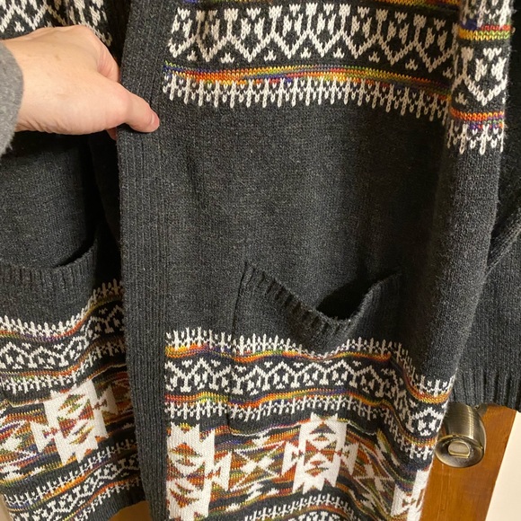 Vintage ladies open cardigan with pockets, size L by Signature Studio - Picture 10 of 17